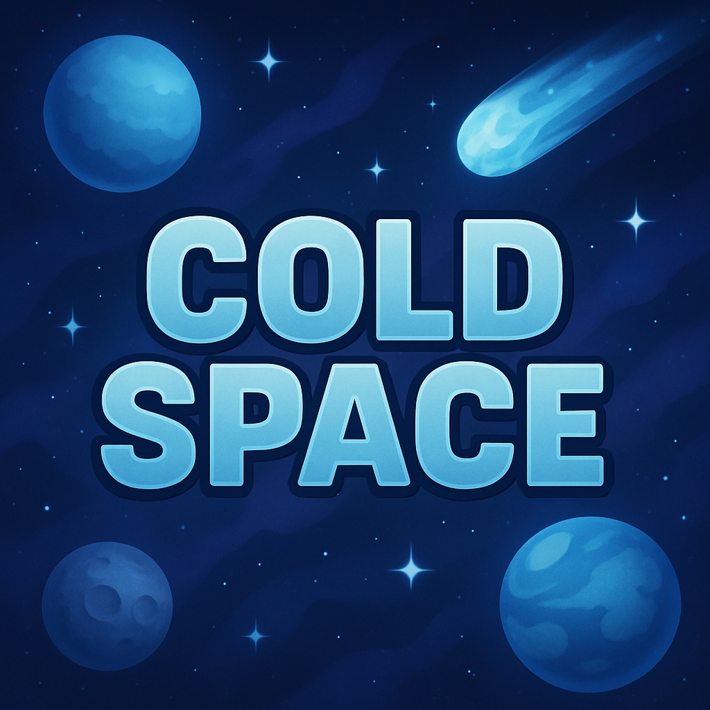 Cartel del juego Cold Space — tragaperras social LunaSol